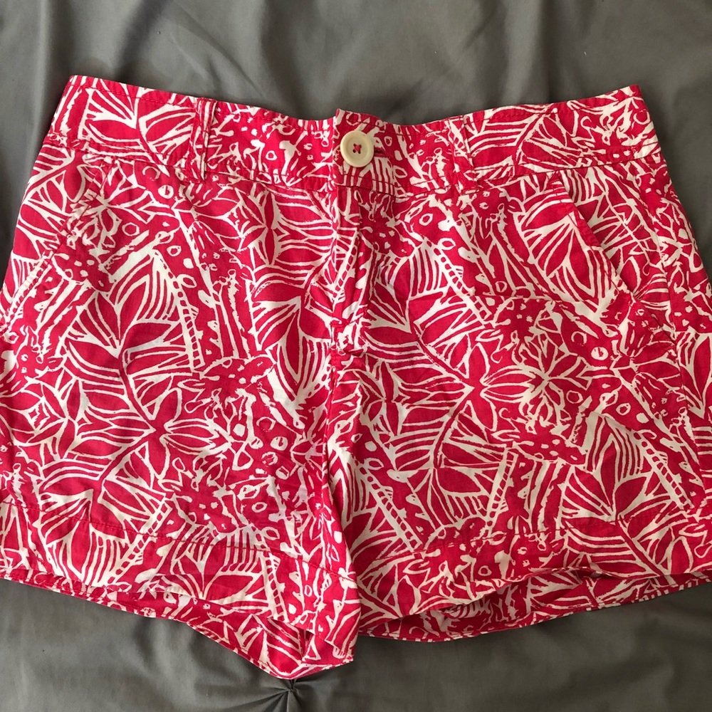Lilly Pulitzer Pink&White Summer Shorts